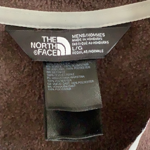 Men’s North face pullover fleece Large Northface - Picture 2 of 4